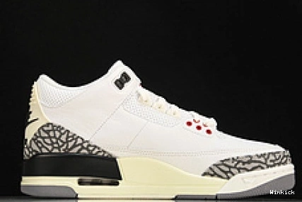 3 White  Cement Air DN3707-100 Jordan Reimagined 1005
